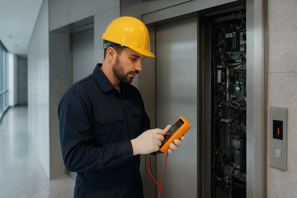 صيانة المصاعد الدورية